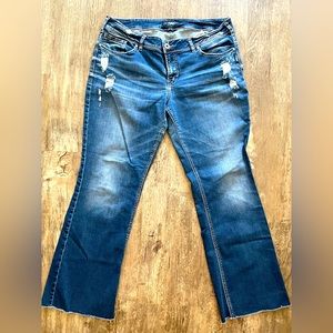 Silver Jeans Sukiyaki Bootcut Plus Size 18/L32